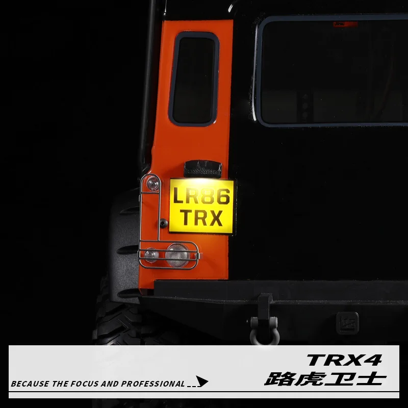 Радиоуправляемый светильник для номерного знака для Traxxas TRX4 TRX-4 Defender Wrangler 90046 KM2 RC запчасти для автомобилей