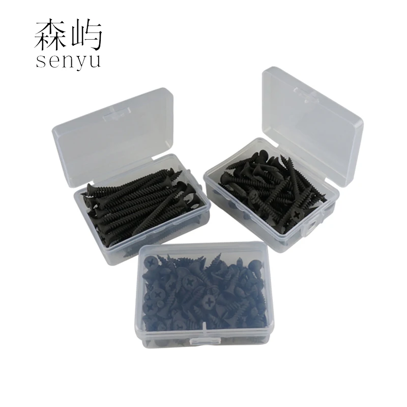 Luchang M3.5 крестообразная головка черная сталь полушаровая с крестом на верхушке