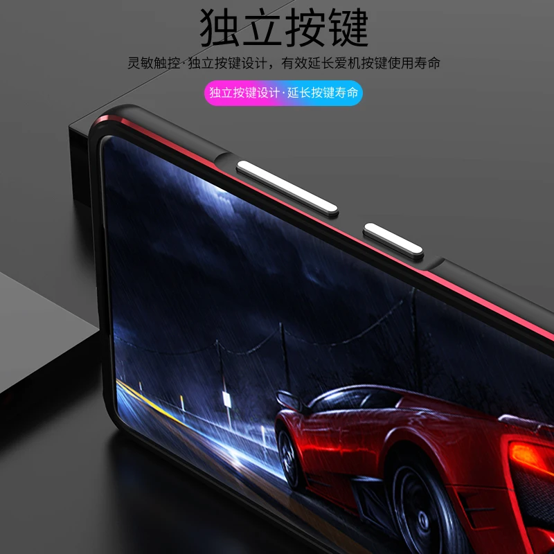 Metal Bumper Frame For Xiaomi Mi Mix 4 Mix4 Case Aluminum Dual color Luxury Metal Phone Cover+ carmera Accessories