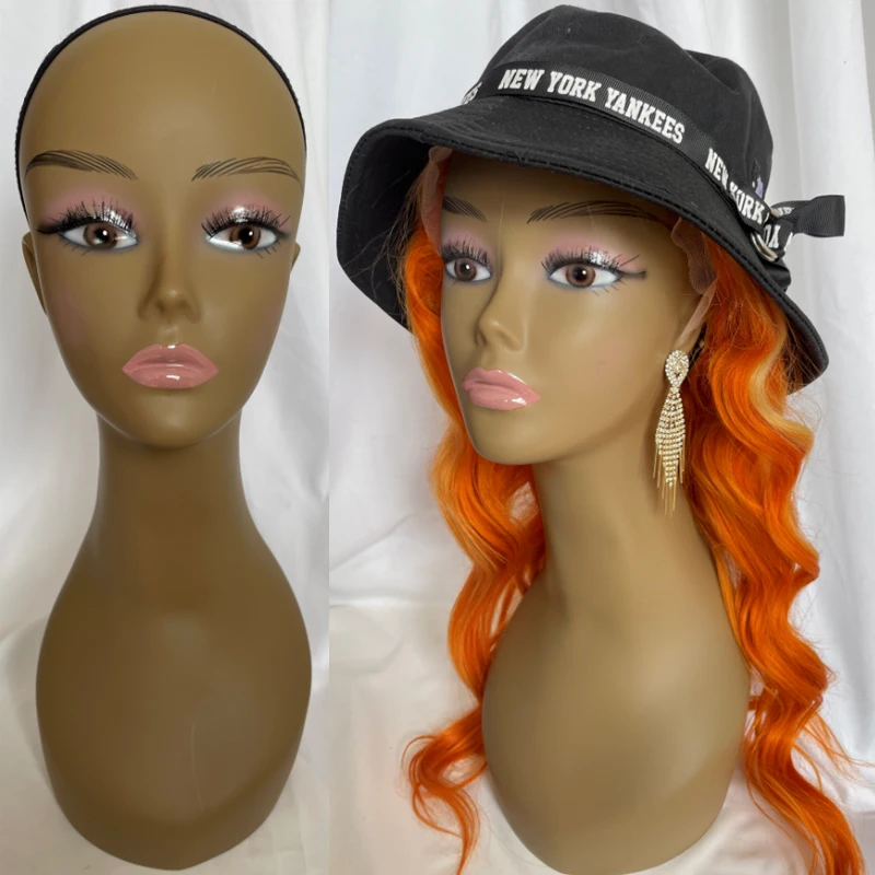 

18" Female Life Size Mannequin Head for Wigs, Hats, Sunglasses Beauty Accessories Displaying Mannequin Head