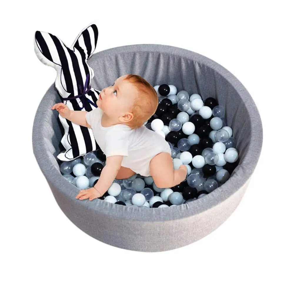 Бассейн ALWAYSME детский мягкий удобный для использования в помещении шарики игры