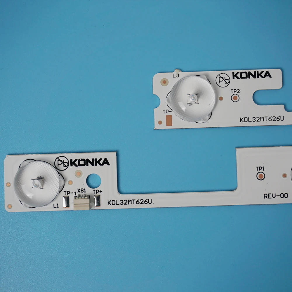 4 100 шт. оригинальная Светодиодная лента для Konka KDL32MT626U 35019055 35019056 светильник 32