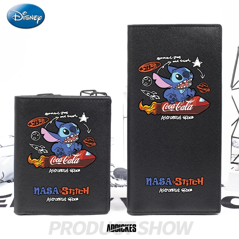 

Disney's New Personality Men's Wallet Card Holder PU High-quality Large-capacity Multi-card Slot Fashion Luxury Unisex Wallet