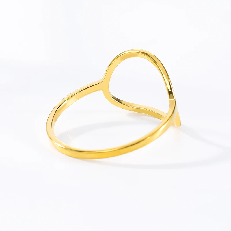 Простые женские кольца модные круглые обручальное кольцо ювелирные изделия