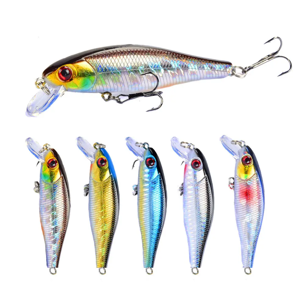 Искусственные тонущие вибрирующие рыболовные приманки 1 шт. 85 мм/9 г кренкбейты