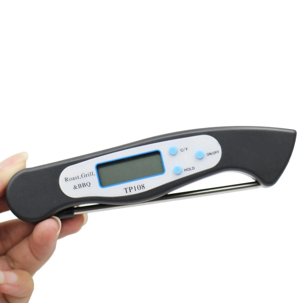Цифровой Кухонный Термометр для приготовления пищи складной термометр из