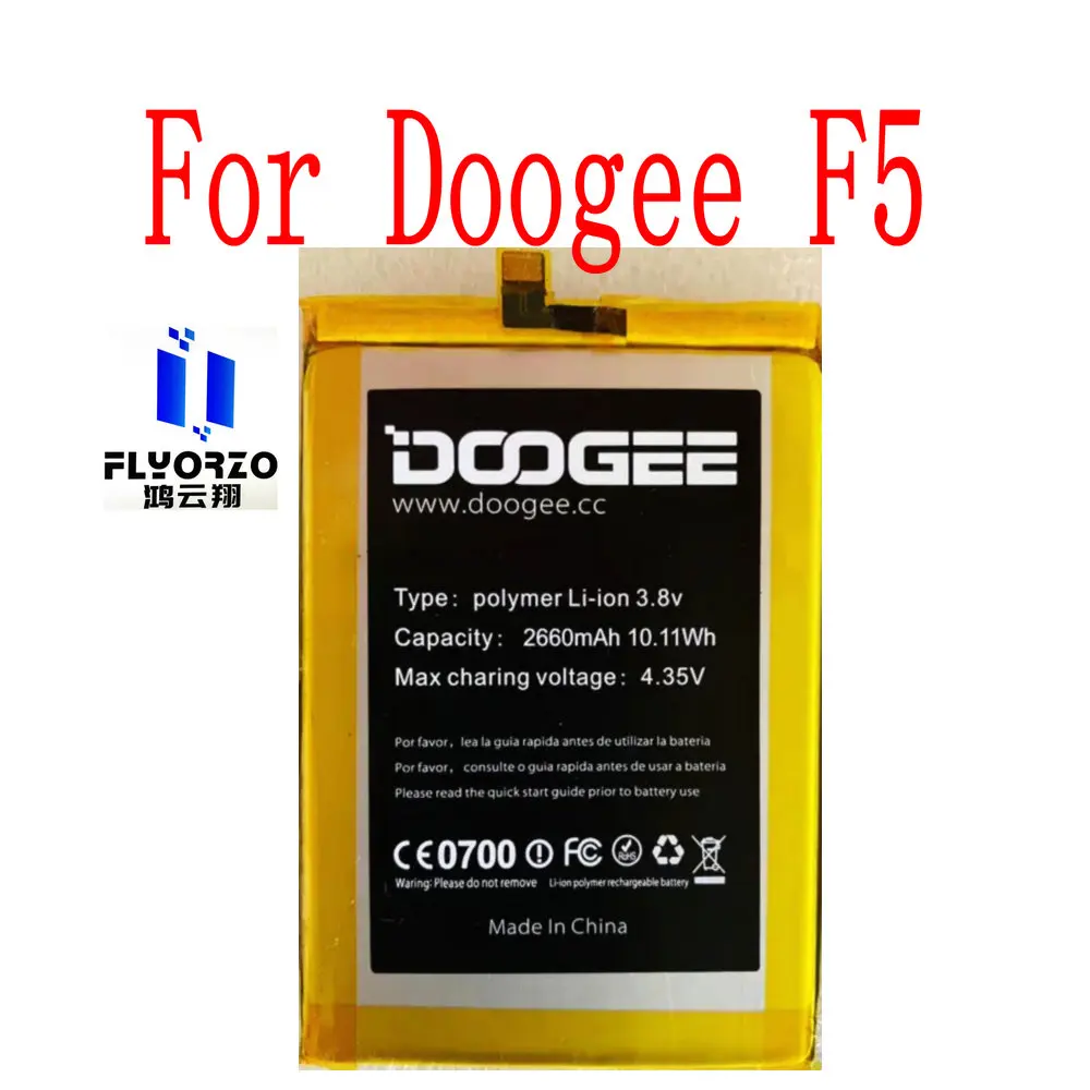 Новый высококачественный аккумулятор Doogee F5 2660 мАч запасные части для смартфона