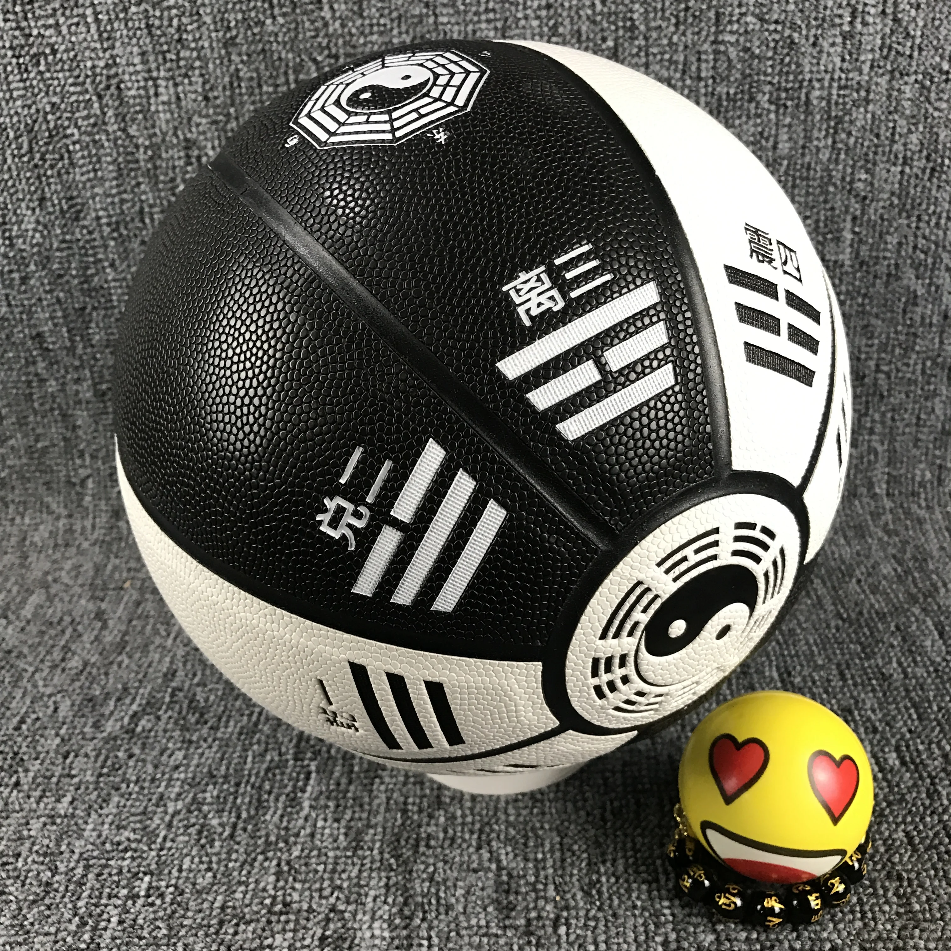 Баскетбольный мяч Bagua в китайском стиле Размер 7 уличный китайский подарок мячик