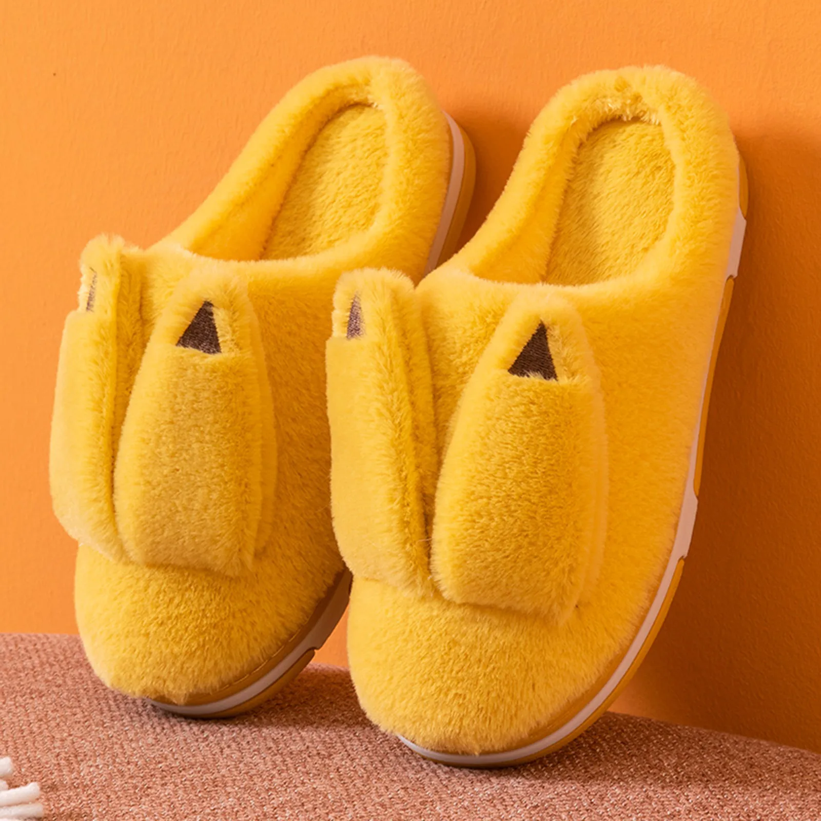 

Мужские женские и мужские домашние слипоны, теплая обувь, мягкая подошва, искусственная кожа, для Wo мужчин 2021, домашние тапочки, Chaussure Femme