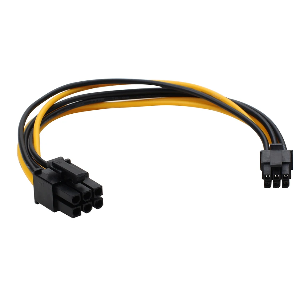 Кабель питания для видеокарты 6 контактов на PCI-E 20 см | Компьютеры и офис