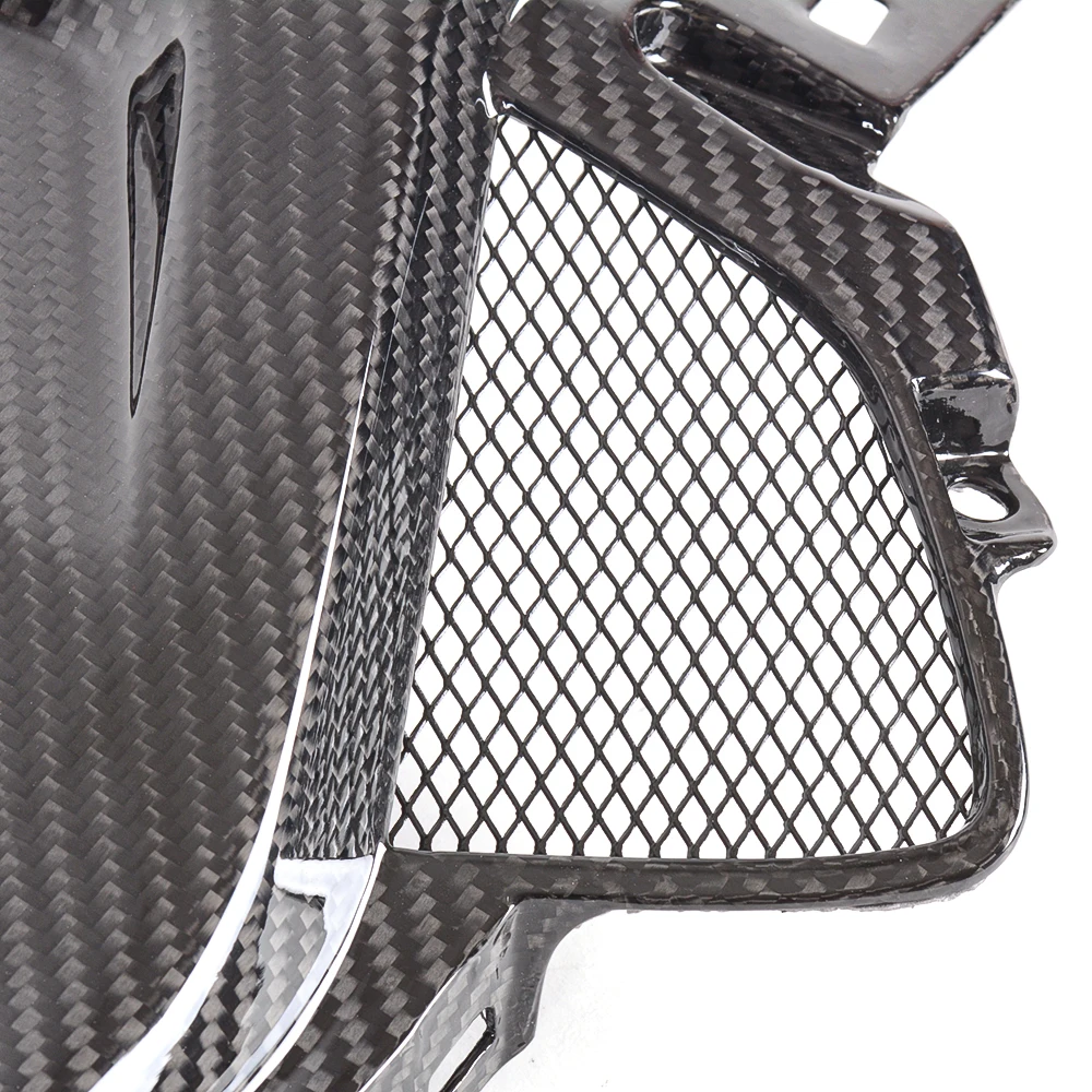 100% углеродное волокно обтекатель заднего сиденья мотоцикла блеск саржа для BMW
