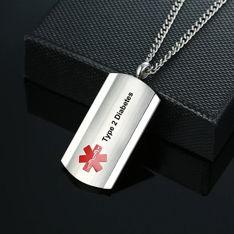 Ожерелье с подвеской для мужчин ювелирное изделие из нержавеющей стали