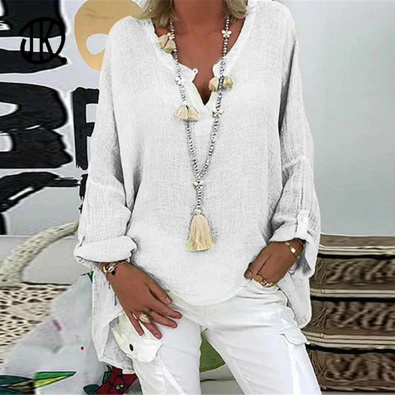 Чесаного хлопка пуловер женский с v-образным вырезом женское платье длинным