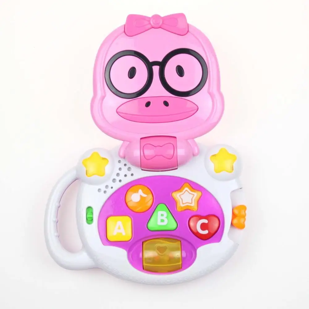 Pink Детские музыкальные игры детские игры Rammelaars мультфильм легкие музыкальные игры для малышей Oyuncak игрушки Para Bebe - Цвет: Pink