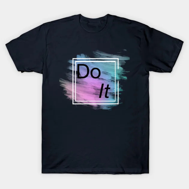Мужская футболка shert DO IT женская | одежда