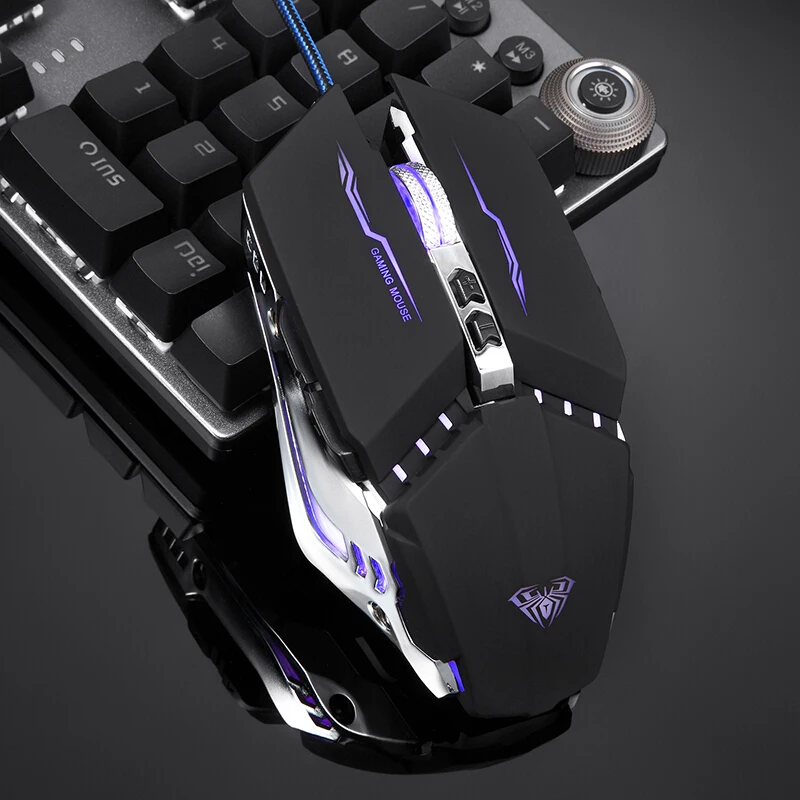 Мышь игровая проводная 3200DPI 7 кнопок |