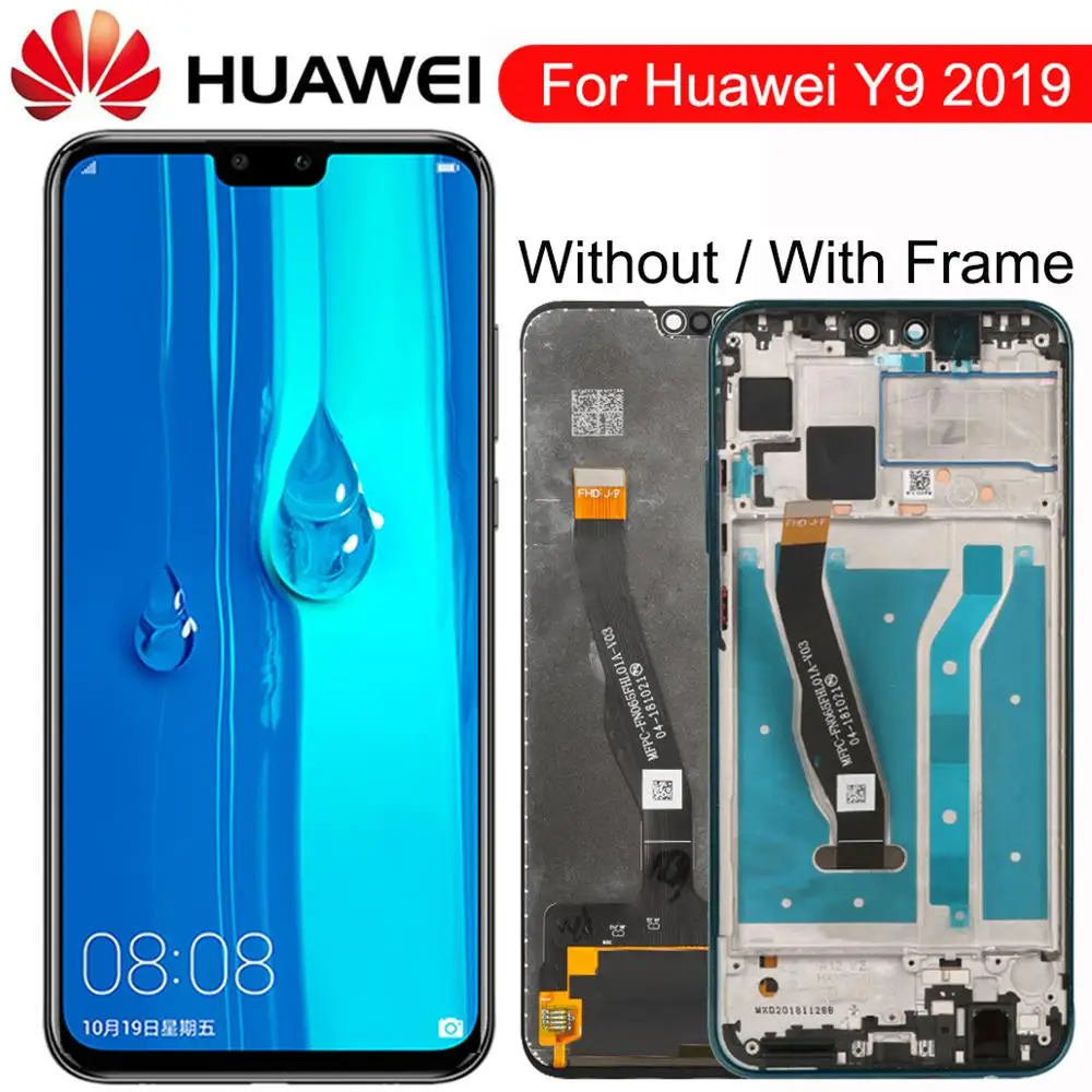 Оригинальный ЖК-дисплей 6,5 дюйма для Huawei Y9 2019 Enjoy 9 Plus, сенсорный экран, дигитайзер в сборе, ЖК-дисплей, сенсорный экран, запасные части