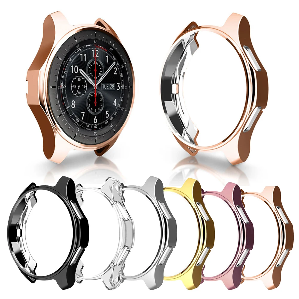 

Ultra Slim Protector Case for Samsung Galaxy 42 MM / 46MM Slim Soft Hollow out Watch Cover for Gear S3 Protective Bumper Shell