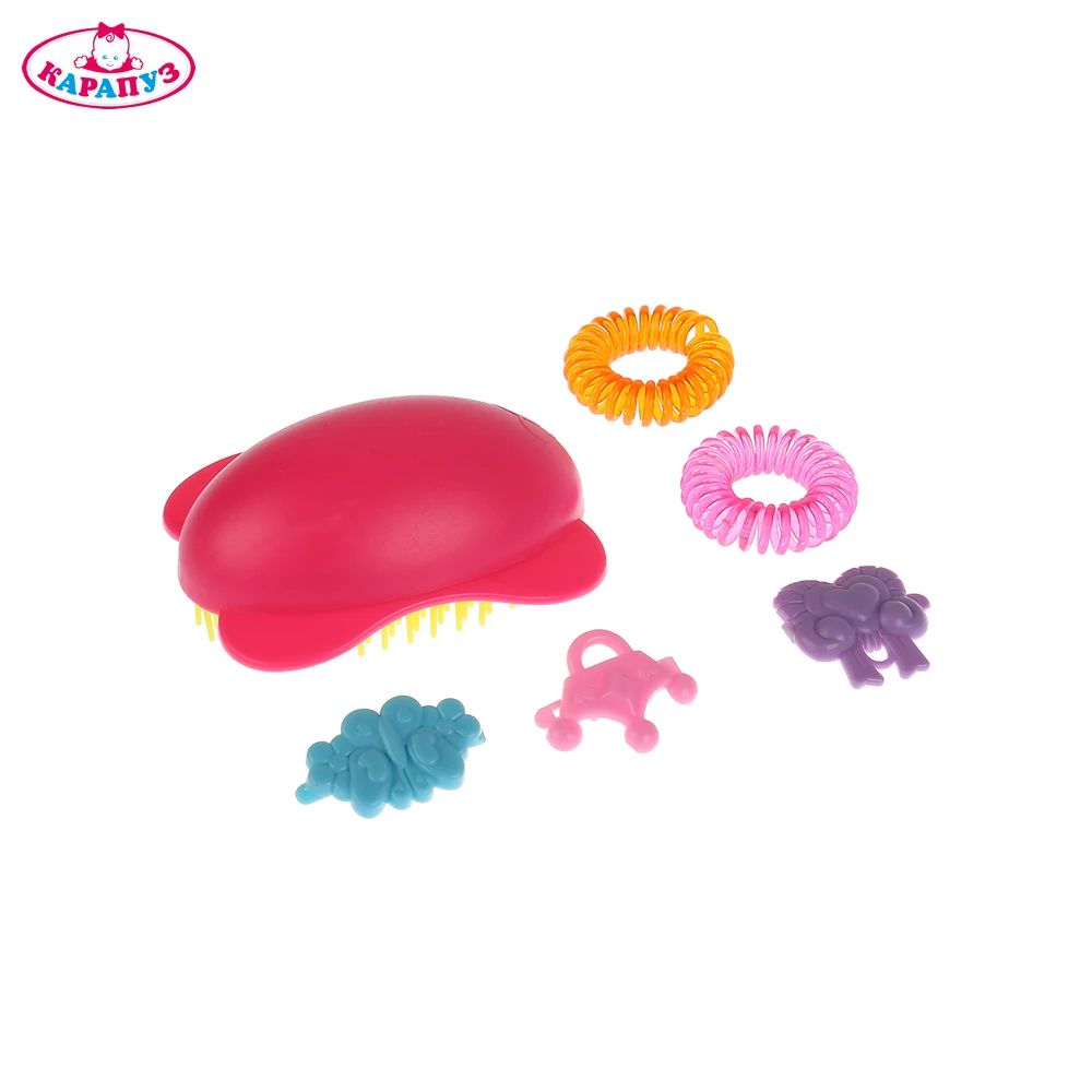 Кукла КАРАПУЗ Настя 40см мягкое тело угадывает животных с распознованием русской