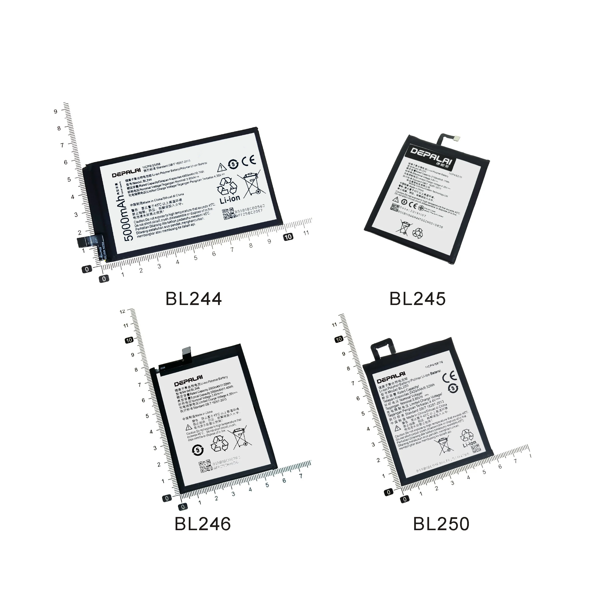 Аккумулятор BL244 BL245 BL246 BL250 для Lenovo Vibe P1 P1A42 P1C58 P1C72 S60 T W Shot Z90-7 Z90-3 Z90a40 S1c50 S1a40 |