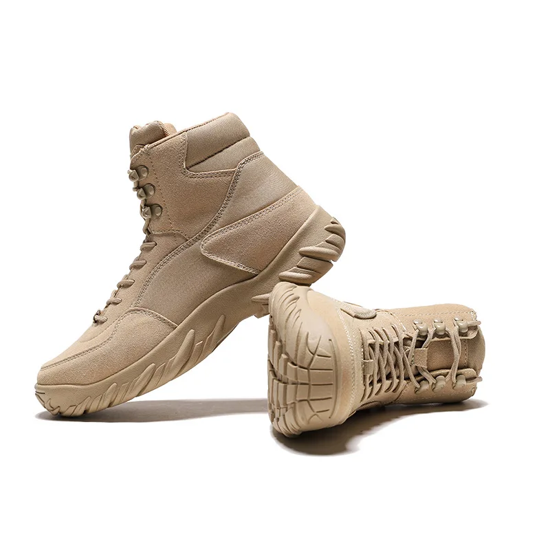 Ботинки мужские тактические для пустыни водонепроницаемая походная обувь стиль
