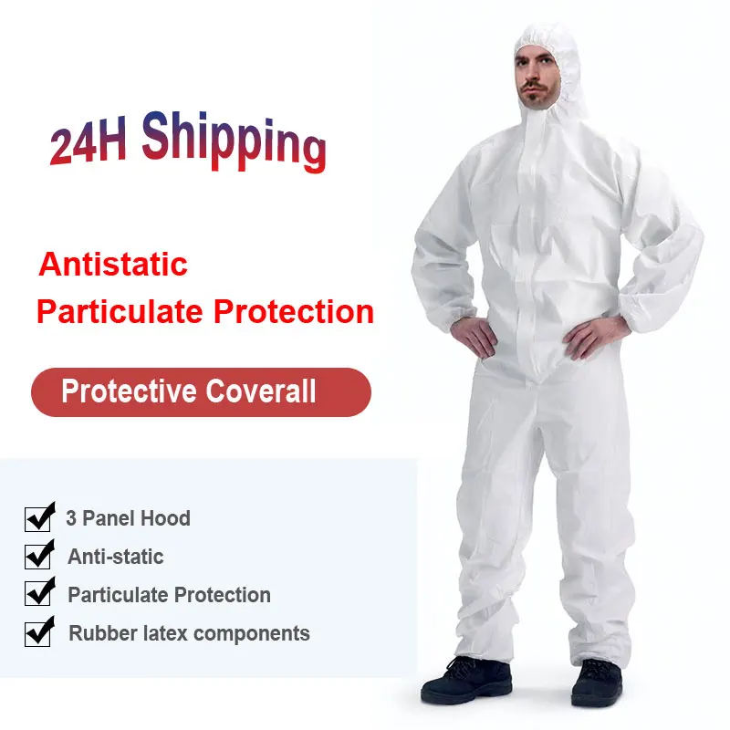 Защитная одежда защитные комбинезоны унисекс одноразовая фабричная рабочая