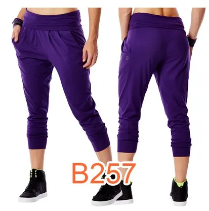 dP257 purple Дизайн, женские трикотажные брюки, брюки для бега, женские брюки-шаровары, Капри, P257 - Цвет: dP257 purple