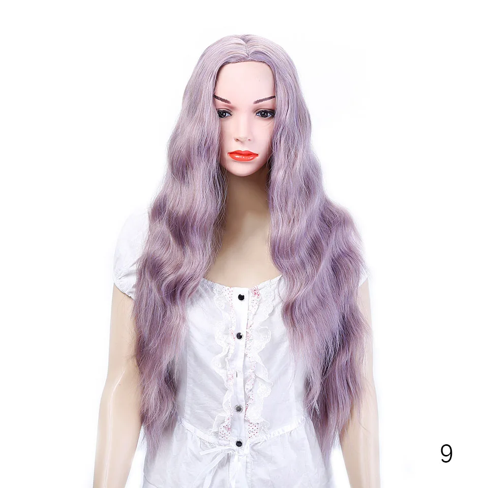 MANWEIBlack пепельный светильник коричневый светлый синтетический парик волнистый