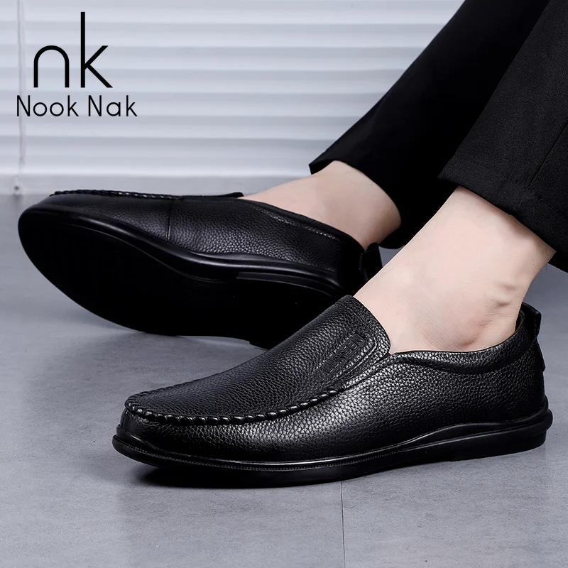 

NOOKNAK 2021New Men's Flat Shoes,Driving Shoes,SIZE38-44,comfortable casual shoes, Breathable and soft,Light and versatile shoes
