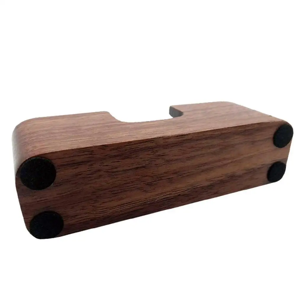 Wooden Business Card Holder Storage Case Box Office Name Display Stand Simple Solid Wood Creative Notes Folde | Канцтовары для