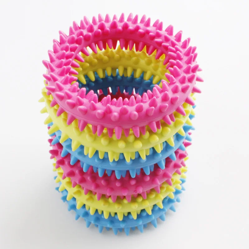 5PCS Spiky Sensory Tactile Ring Kids Adult Fidget Toys Anti-anxiety Stress Release Autism Therapy Tools ADHD | Игрушки и хобби