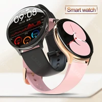 lige 2021 full touch circle screen smart watch women health tracker temperature smartwatch call reminder sport ladies bracelet