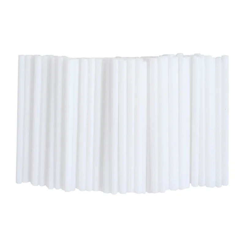 

Hot Sales 100pcs Plastic Eco-friendly Lollipop Sticks Cake Pop Sticks Chocolate Sugar DIY Maker Tool Candy Making Mould White