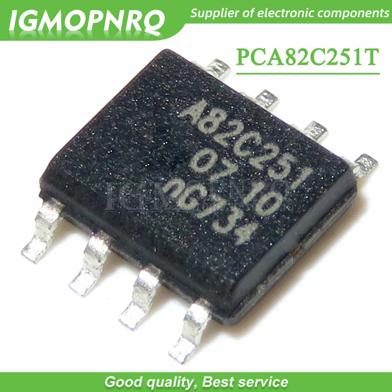 10 шт. PCA82C251T PCA82C251 A82C251 82c251 SOP 8 новый оригинальный|original new|origin pc |