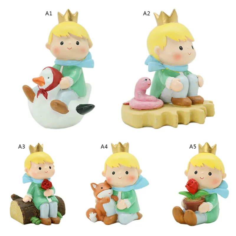 

Cartoon Art Prince Desktop Pots Figurine The Little Can Decorated Crafts Decoration Cake Home Gifts Home Decoration