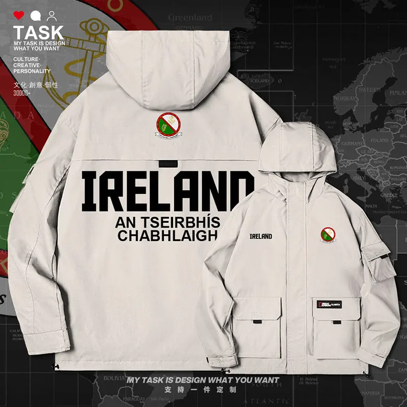 

Северной Irelan NIR мужская куртка с капюшоном темно-синий логотип армии Вентилятор Тактический уличная Тренч в стиле милитари для мужчин пальт...