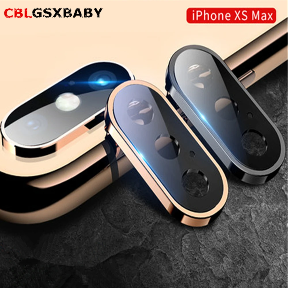 Закаленное стекло металлическая защита для объектива камеры пленка iphone 11 Pro X XS XR