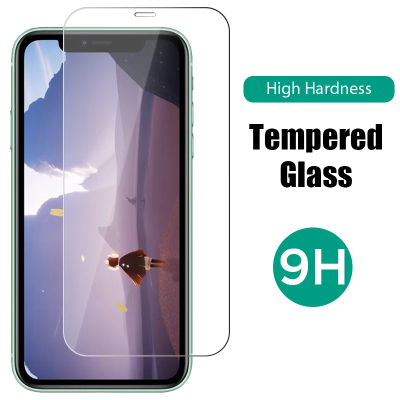 

HD Full Cover Tempered Glass For iphone 7 8 6 6s Plus 12Mini SE 2020 X XR Phone Screen Protector On iphone XS 11 12 Pro Max Film