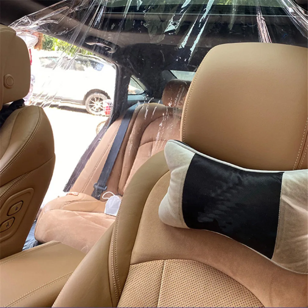 Автомобильная изоляция такси ПВХ материал полностью прозрачный