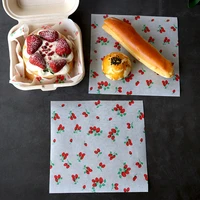 50 pcs oil proof wax paper food wrapper paper bread sandwich burger fries wrapping baking tools fast food bread oil paper