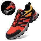 Мужские походные кроссовки, водонепроницаемая обувь для ходьбы и скалолазания, Нескользящие, демпфирующие