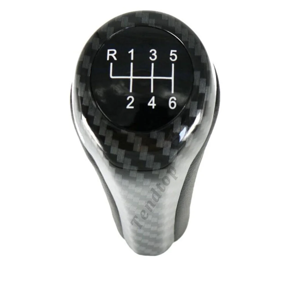 

New 5 6 Speed Carbon Fiber Gear Shift Knob for BMW 1 3 5 6 Series E46 E53 E60 E61 E63 E65 E81 E82 E83 E87 E90 E91 E92 X1 X3 X5