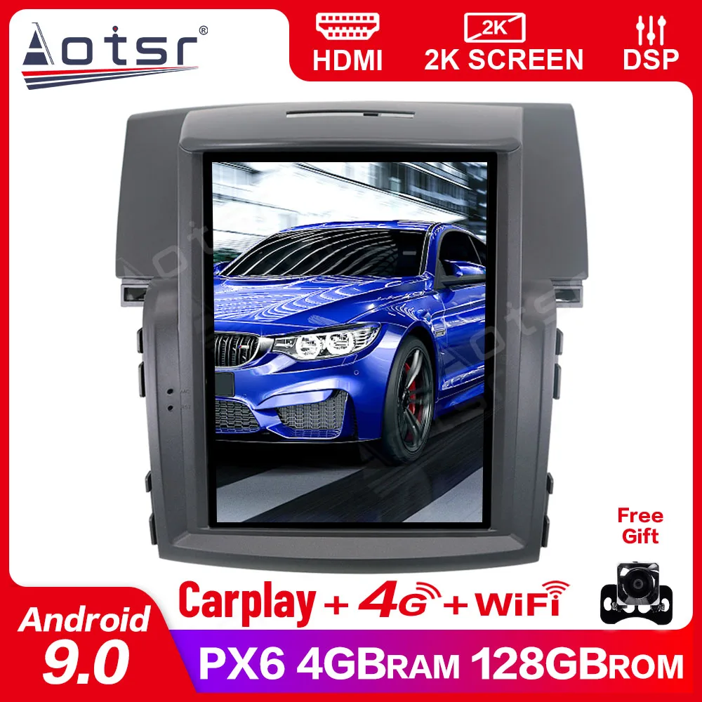 

Автомобильный мультимедийный DVD-плеер Tesla для Honda CRV 2012-2017, экран Android 9,0, 4 + 128G, GPS-навигация, видеоплеер и DSP