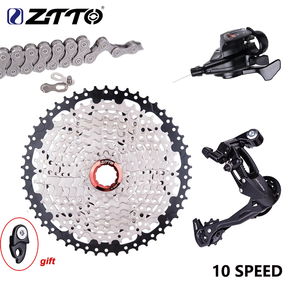 Переключатель передач ZTTO MTB 1*10 задний переключатель 10 s 40T 42T 46T 50T кассета K7