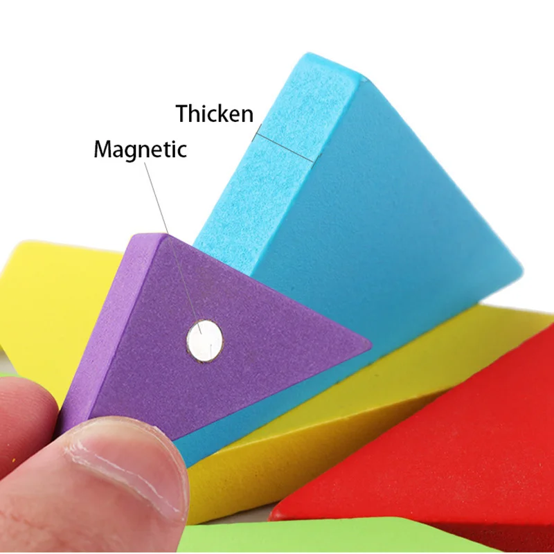 Детская деревянная книга игрушка монтессори обучающие игрушки для детей 3D