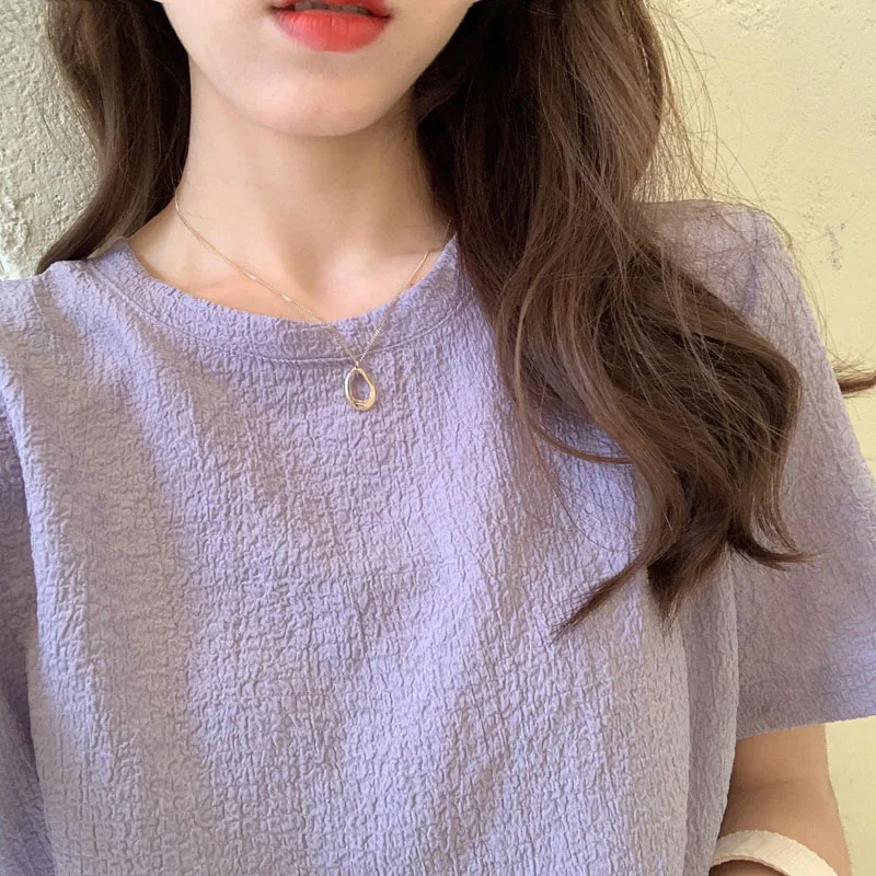 

New Thin Summer Top Sexy T Shirt Women Elasticity T-Shirt Korean Style Woman Clothes Slim Tshirt Female Casual Short Sleeve Tops