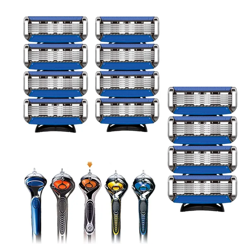DDPGGL Высококачественная бритва лезвие для бритвы мужчин Безопасная 5 слой