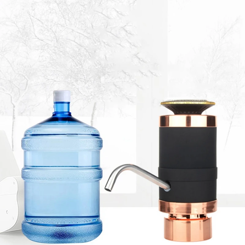 

Electric Bottle Bucket Water Dispenser Pump 5 Gallon,USB Wireless Portable Automatic Pumping Drink Water for Home Office