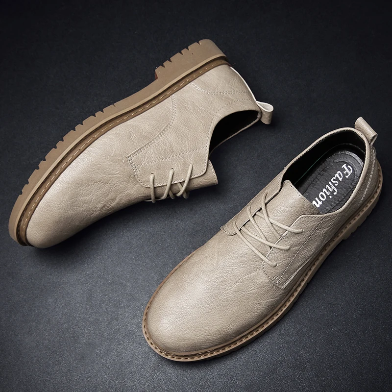 

С волнообразным краем; Zapatos De Hombre мужская повседневная черная обувь с прямоугольным каблуком; Zapatos Casuales кожи 2020 новая дышащая мужская обувь; ...