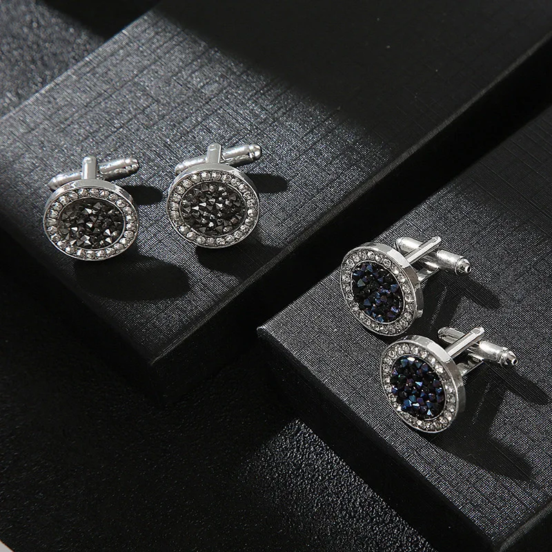 Модные мужские запонки для рубашек Французский роскошный сплав рубашки с